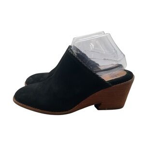 Söfft Women’s Black Suede mules‎ size 8